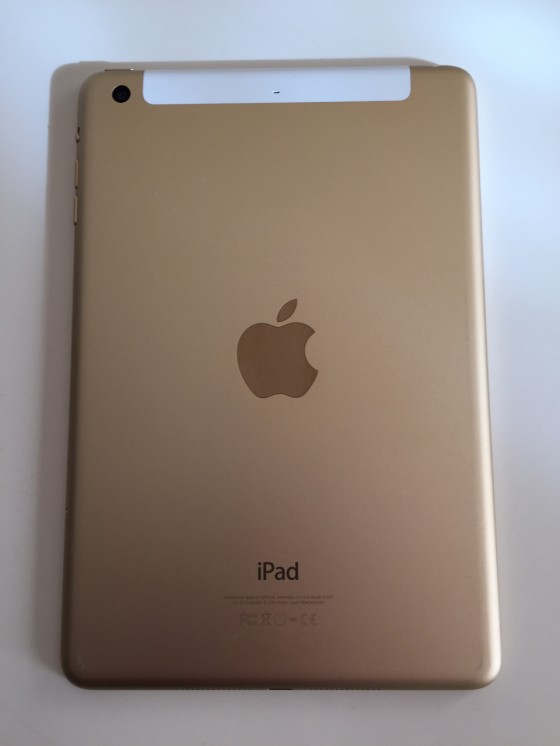 iPad mini 3 128GB WiFi + Cellular モデル ゴールド SIMフリーモデル