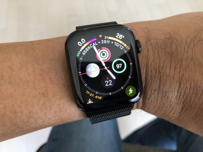 Apple  watch series 4 44mm ステンレス　ブラック