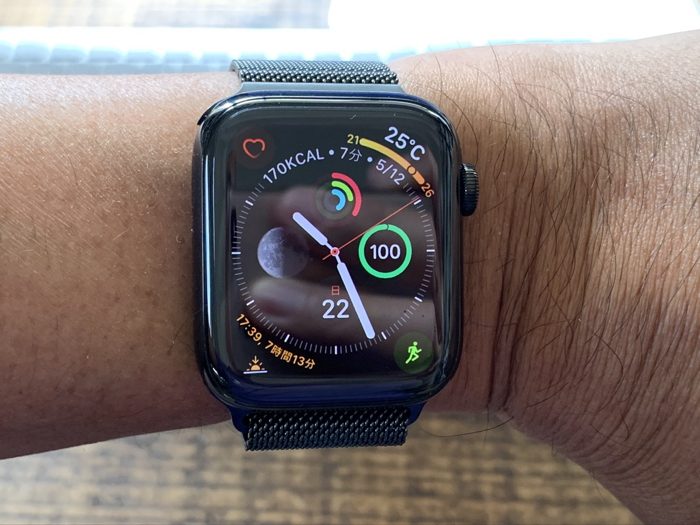 Apple Watch5 スペースブラックステンレス 40㎜